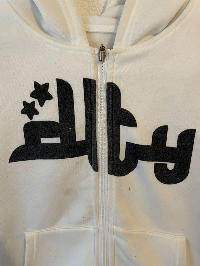 Sweet blanc à manches longues avec capuche - photo numéro 4