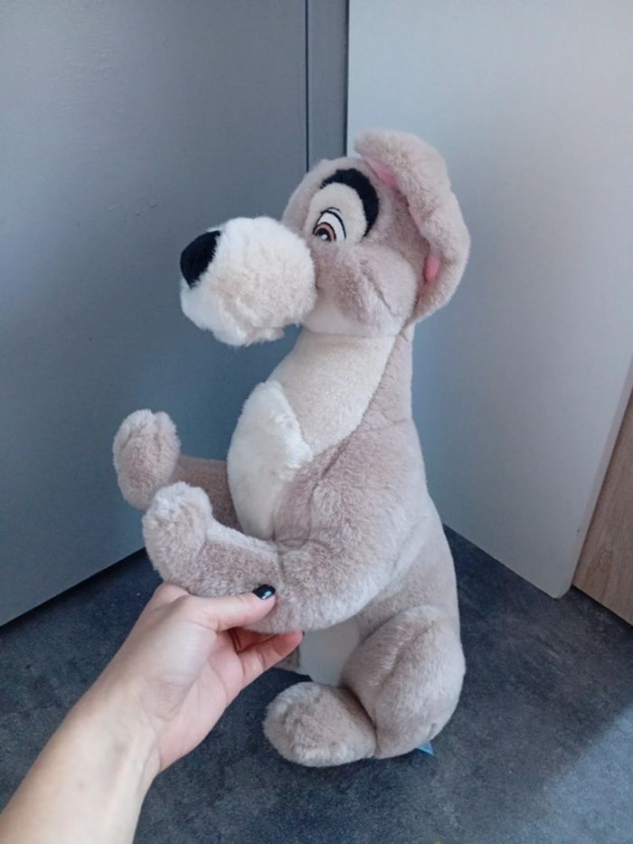 Grande peluche La belle et le clochard - photo numéro 3