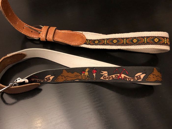 Lot de 2 ceintures pour petit garçon