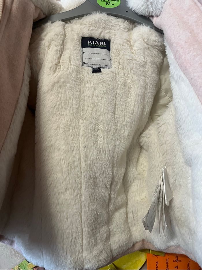 Manteau hiver bébé fille 18 mois - photo numéro 3