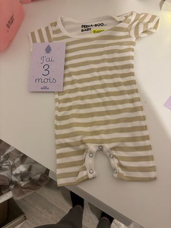  Combi été bébé mixte