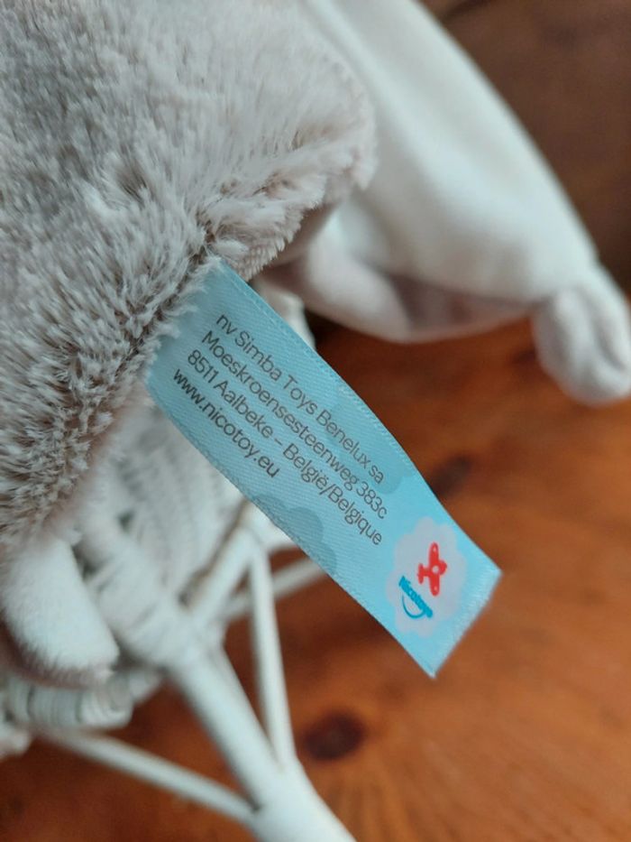 Doudou ours déguisé en lapin - photo numéro 4