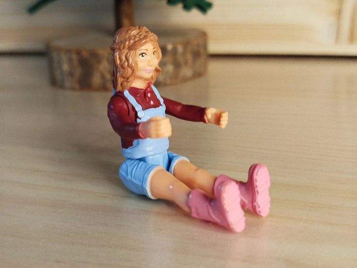 Set de figurines Fillette et chiot Shiba inu - photo numéro 5