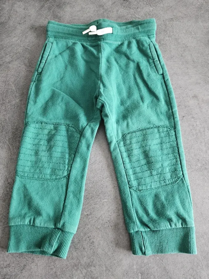Pantalon de jogging bébé garçon - Taille 18 mois (77-82cm) - Kiabi - Vert