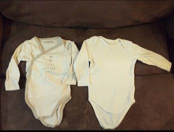 Lot de 2 bodies manches longues Orchestra