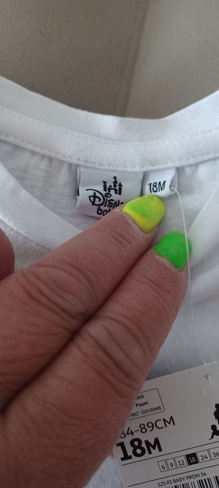 Très joli t-shirt manches longues bébé fille T 18 mois - photo numéro 3