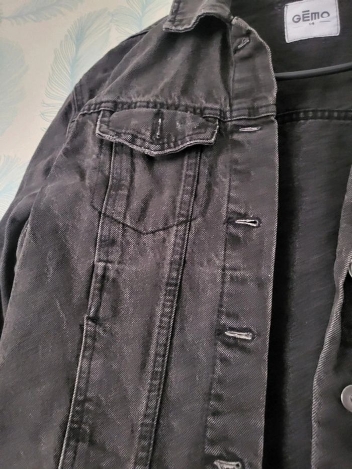 Veste en jeans fille - photo numéro 4