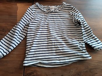 Marinière a volants