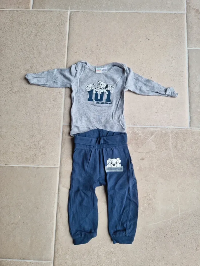 Ensemble bébé garçon 101 dalmatiens