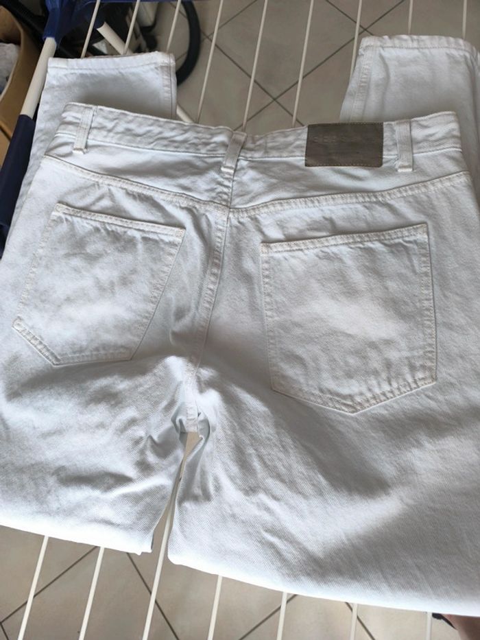 Jean blanc Bershka 42 - photo numéro 3
