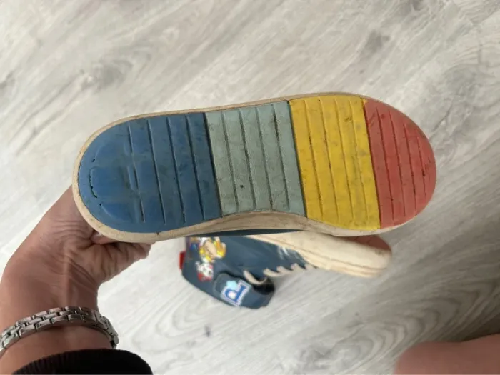 Sneackers montantes bleues - pat patrouille - 31 - photo numéro 4