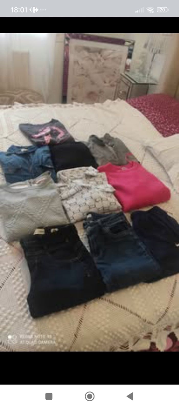 Lot fille 14ans
