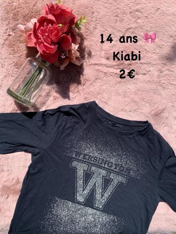 T-shirt 🎀 14 ans 🎀 Kiabi
