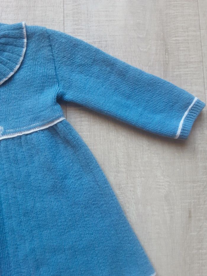 Ensemble robe bleue et collants roses 3 mois - photo numéro 6