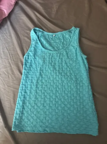 Débardeur bleu