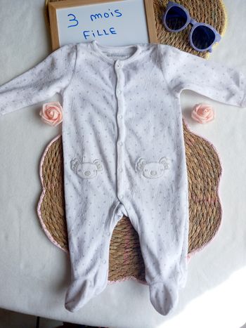 Pyjama fille 👧 3 mois