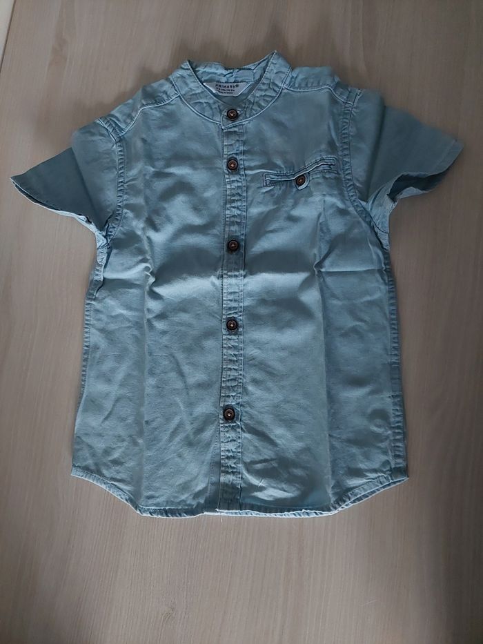 Chemise manches courtes garçon 4/5ans