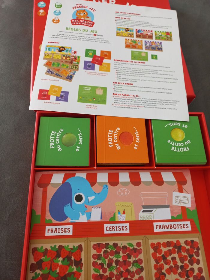 Mon premier jeu des odeurs et des couleurs auzou - photo numéro 2