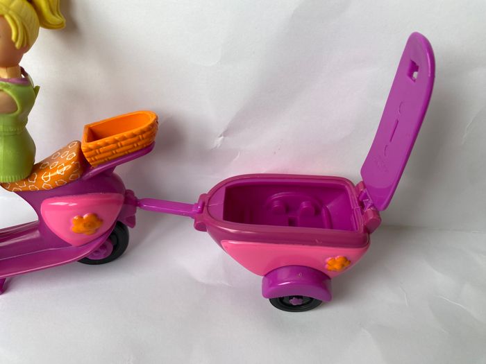 Polly pocket scooter + remorque 2002 - photo numéro 3