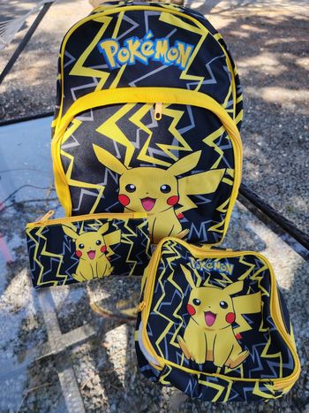 Sac d école pokémon