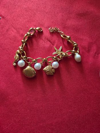 Bracelet coquillage acier inoxydable