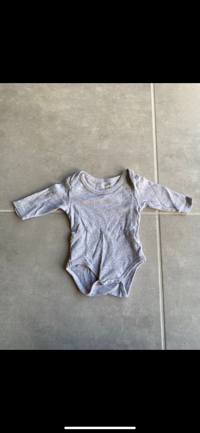 Body manches longues Kitchoun mixte 3 mois - photo numéro 2