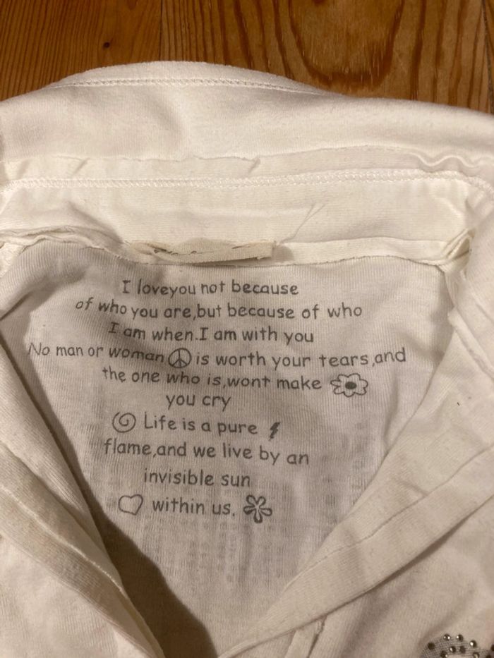 T-shirt manche longue Viviane H / vintage années 2000 - photo numéro 5