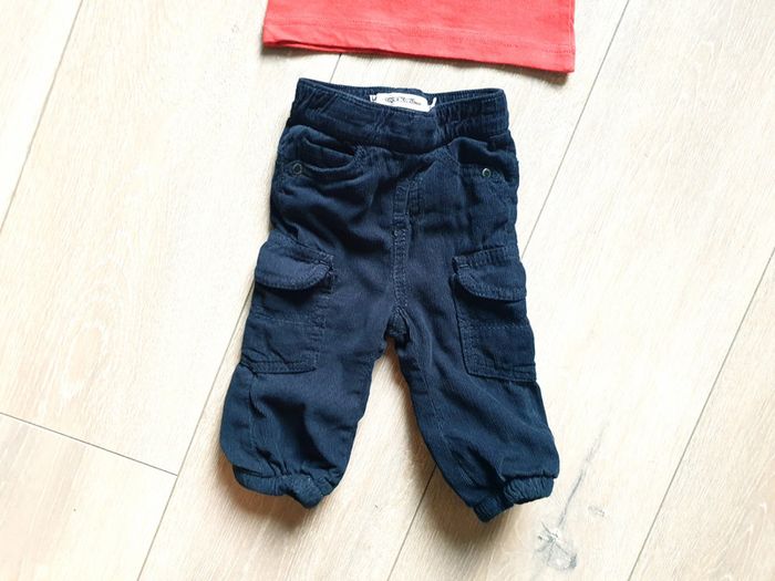 Ensemble sous pull+ pantalon. Garçon 3 mois. Marque Tape à l'oeil/ Disney Mickey - photo numéro 3