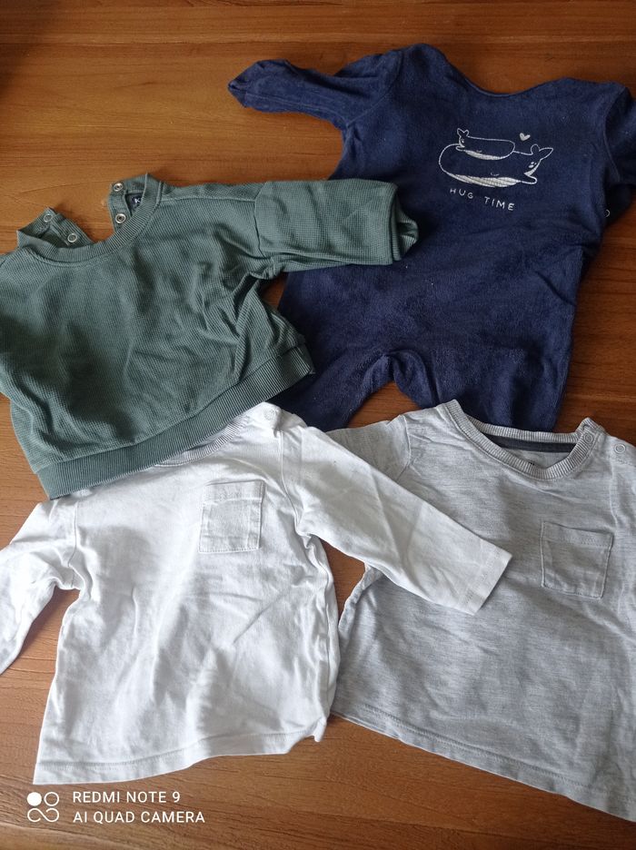 Lot vêtements  bb garçon 6 mois - photo numéro 5