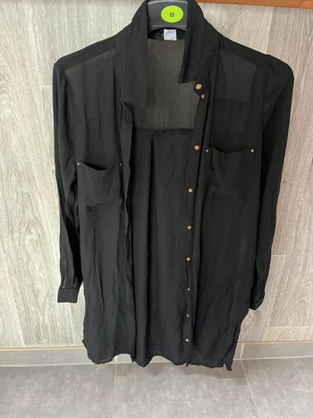 Chemise longue/ tunique fluide H&M 38 M