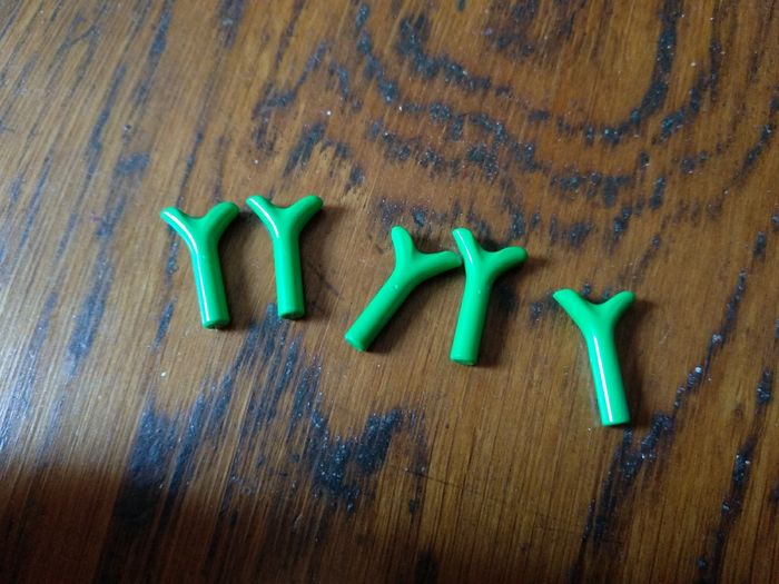 Lego 5 feuillages de carottes