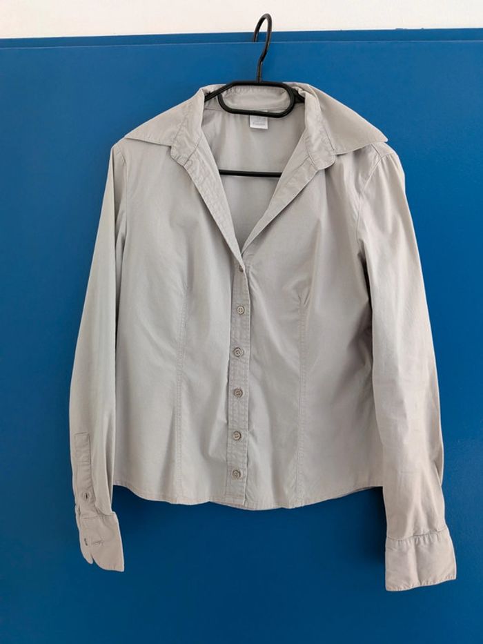 Chemisier gris Camaïeu - photo numéro 5