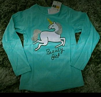 Tee shirt Licorne 8 ans
