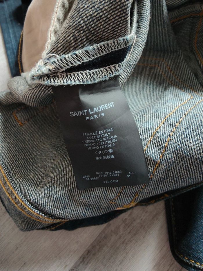 Jean femme slim denim YSL - photo numéro 5