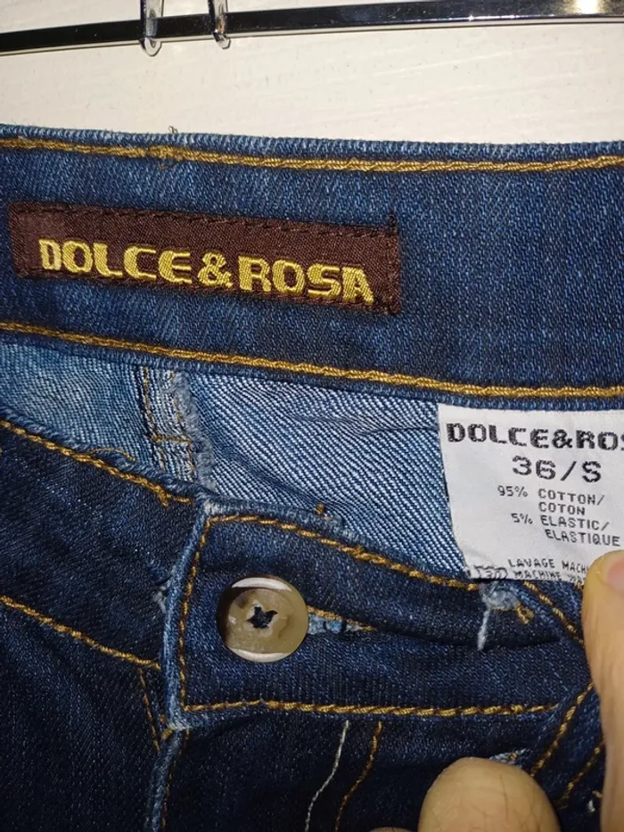 Pantalon Jeans Skinny Dolce &Rosa - photo numéro 3