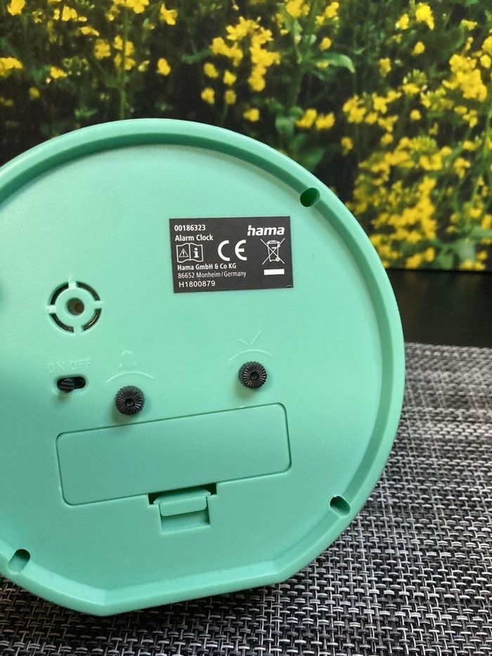 Réveil rétro Hama – design coloré, silencieux - photo numéro 2