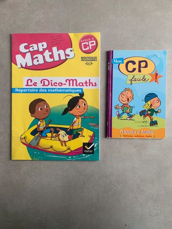 lot de 2 cahiers / fichiers CP