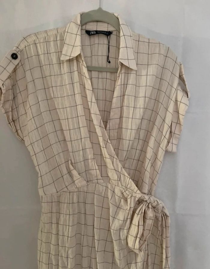 Robe légère portefeuille carreaux fenêtres - photo numéro 15