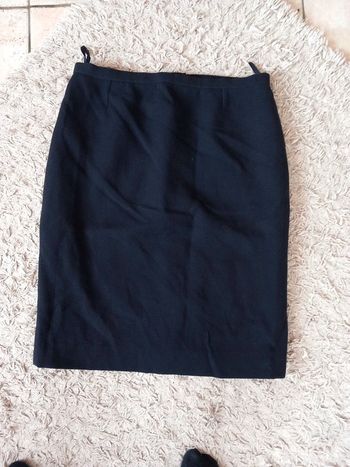 Jupe trapeze noire T42