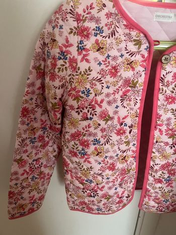 Veste fleuri 