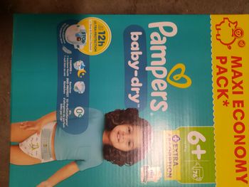 Pampers taille 6+