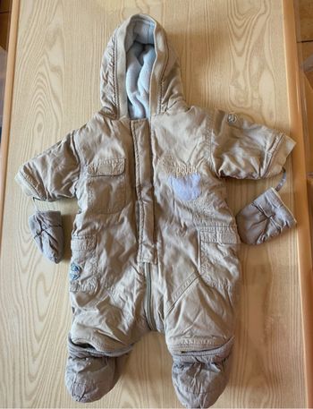 Combi pilote avec chaussons et gants 54 cm