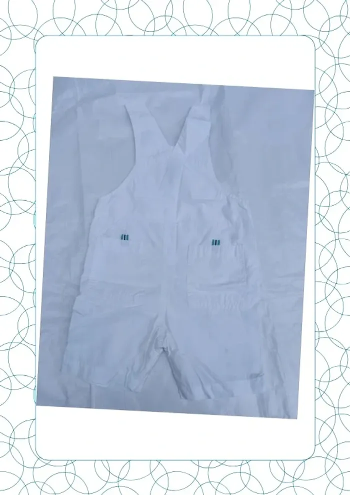 Salopette-short 9 mois Kimbaloo - photo numéro 4