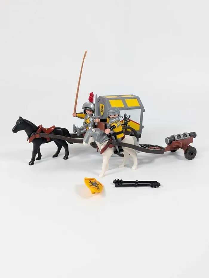 Playmobil Convoi et Trésor des chevaliers - photo numéro 2