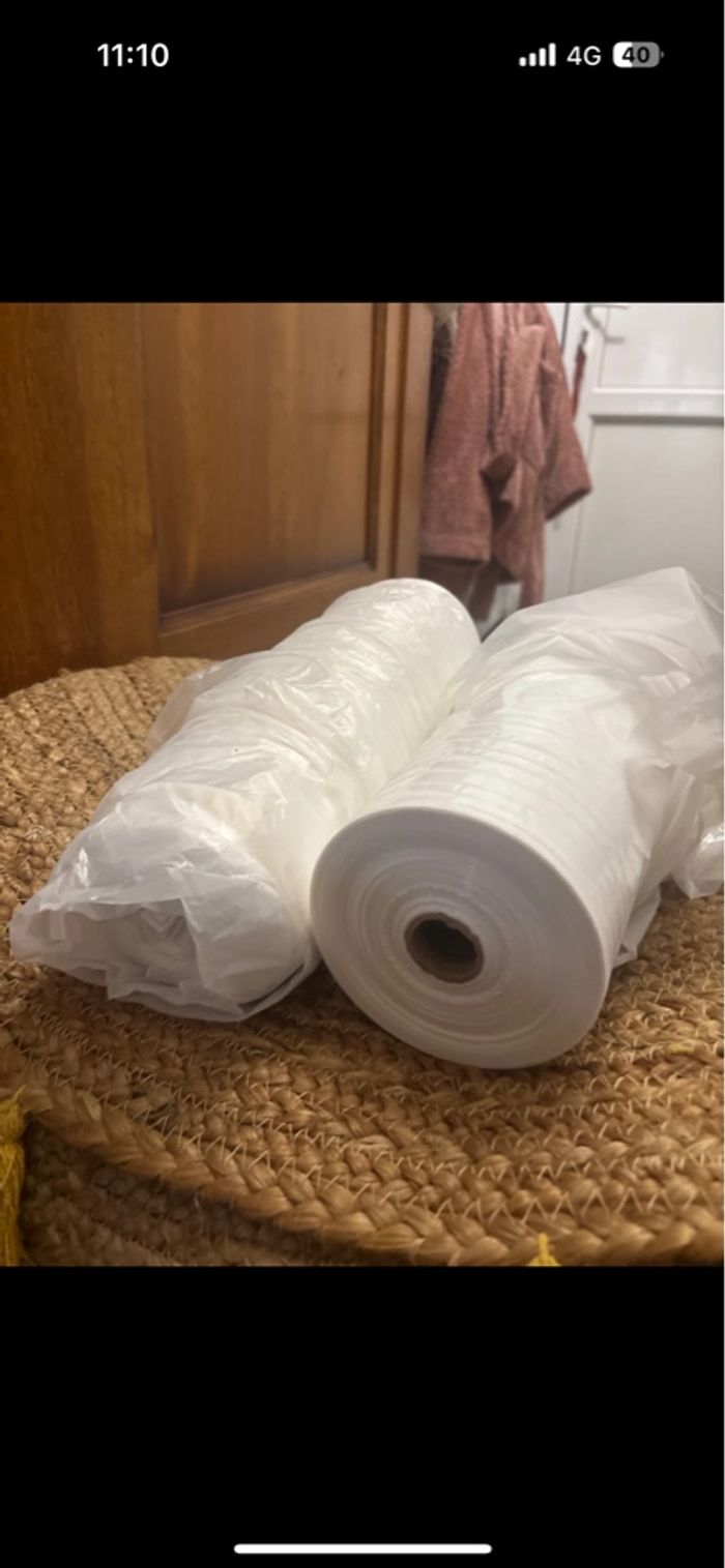 2 rouleau sacs  poubelle à couche