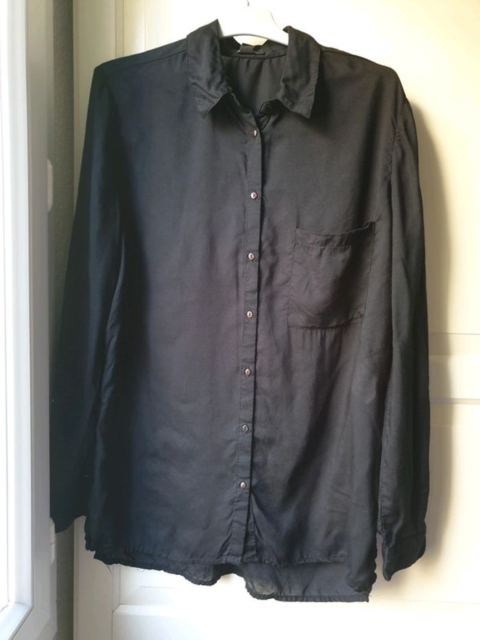 Chemise fluide noire