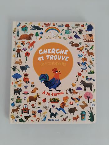 CHERCHE ET TROUVE Livre des Tout Petits A la Ferme 🐔