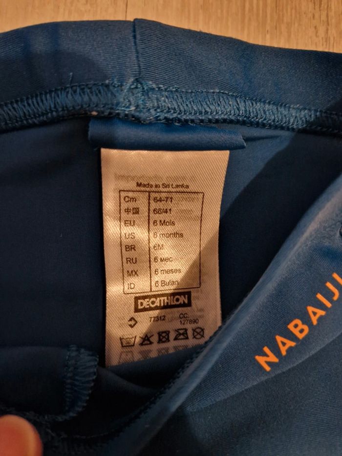 Maillot de bain neuf 6 mois - photo numéro 2