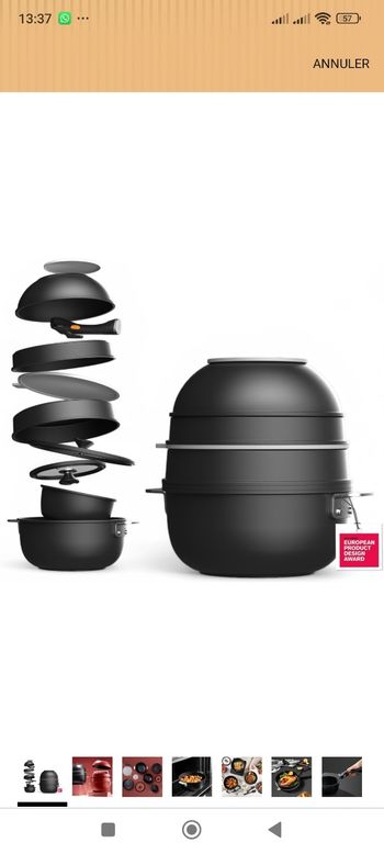 Batterie de cuisine 10 pièces masterpro