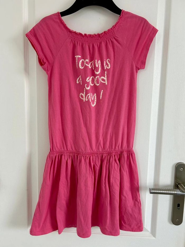 Robe d’été vert baudet 10 ans